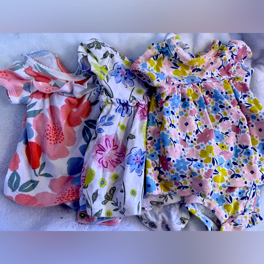 Set Of Premature Baby Dresses